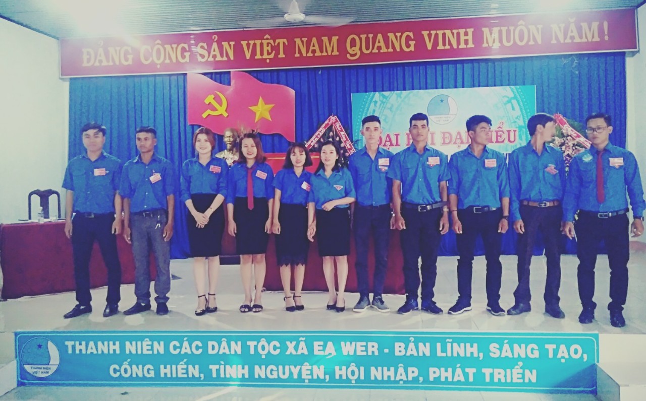 Đại hội điểm Hội LHTN Việt Nam xã Ea Wer lần thứ V, nhiệm kỳ 2019 – 2024