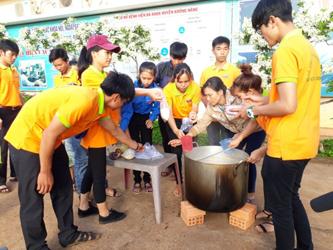 Tuổi trẻ huyện Krông Năng thi đua học tập và làm theo lời Bác