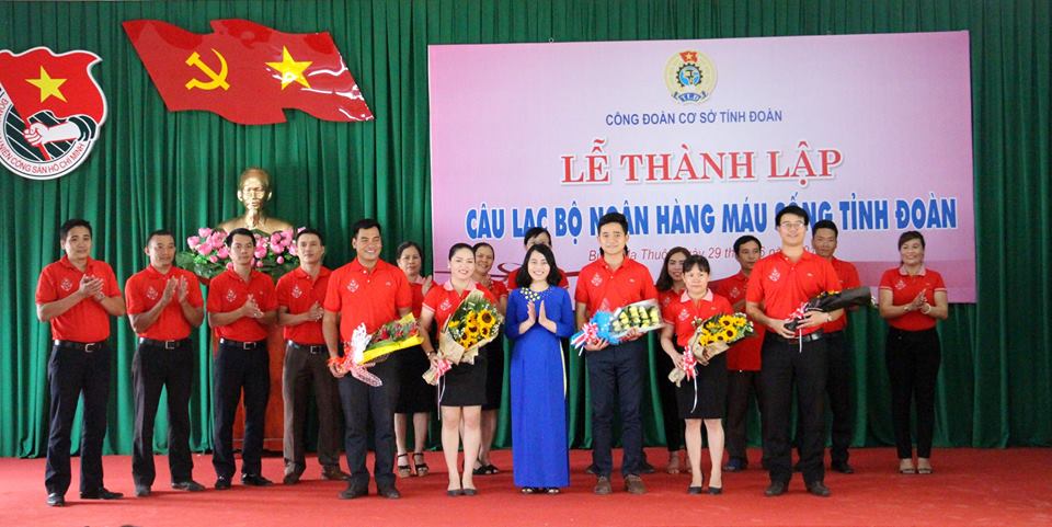 Lễ Thành lập Câu lạc bộ “Ngân hàng máu sống Tỉnh Đoàn”