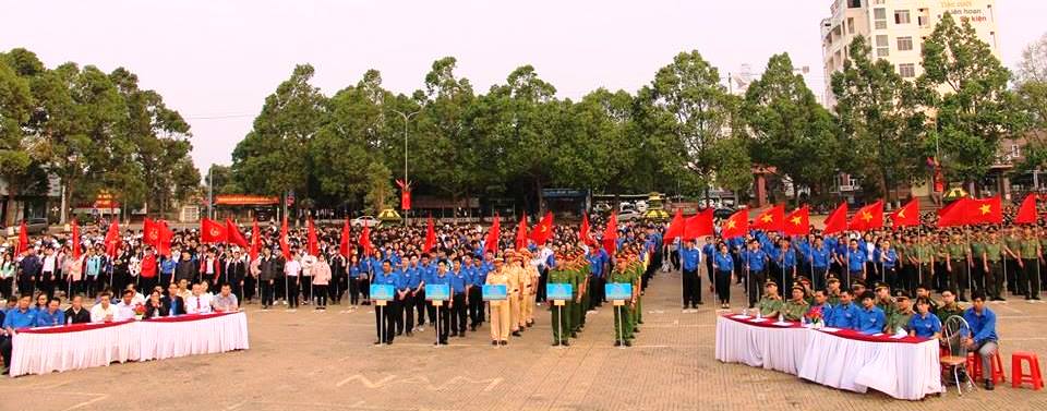 Lễ Chào cờ và ra quân Tháng Thanh niên năm 2018