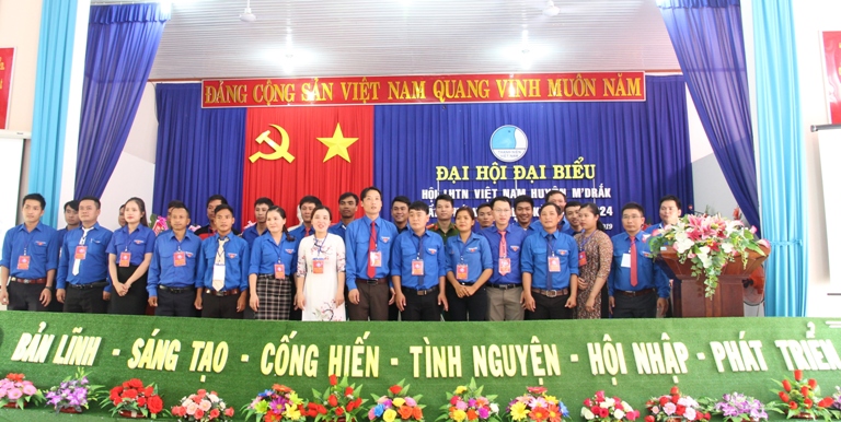 Đại hội đại biểu Hội LHTN huyện M'Đrắk lần thứ VIII, nhiệm kỳ 2019 - 2024