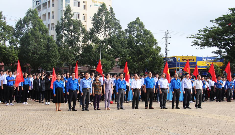 Lễ mít tinh và chào cờ kỷ niệm 73 năm Quốc khánh nước Cộng hòa xã hội chủ nghĩa Việt Nam