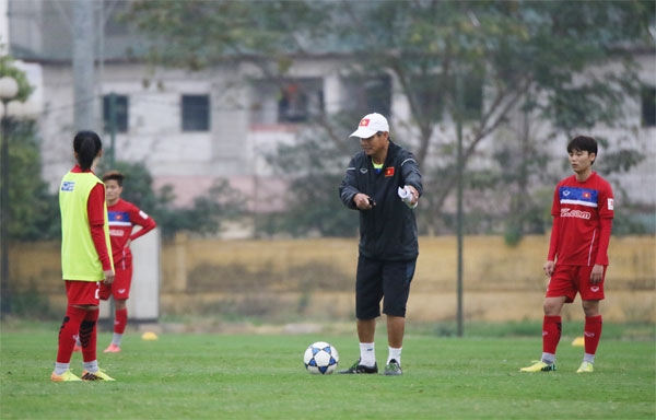 Đội tuyển nữ quốc gia tập trung chuẩn bị cho vòng chung kết Asian Cup nữ 2018