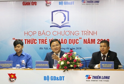 Phát động “Tri thức trẻ vì giáo dục” năm 2018 