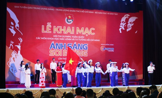   Khai mạc Hội thi Olympic toàn quốc các môn khoa học Mác - Lênin và tư tưởng Hồ Chí Minh "Ánh sáng soi đường" lần thứ II 