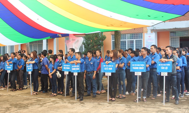 Thành đoàn Buôn Ma Thuột khởi động hoạt động hè năm 2016