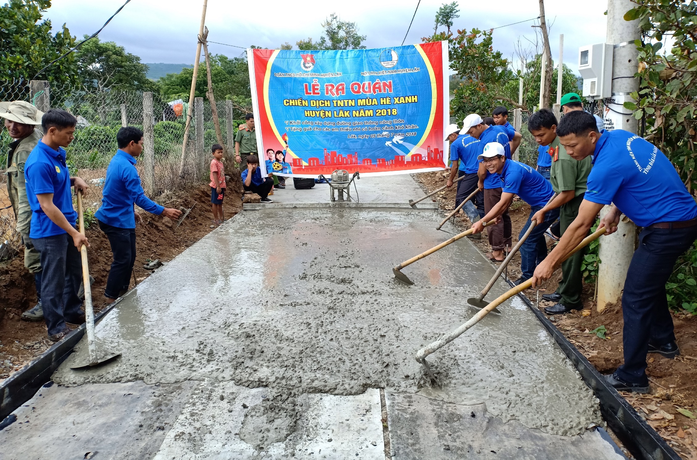 Huyện Lắk ra quân Chiến dịch Thanh niên tình nguyện Mùa hè xanh  năm 2018