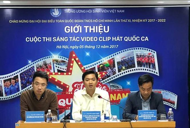 Phát động cuộc thi sáng tác video clip hát Quốc ca