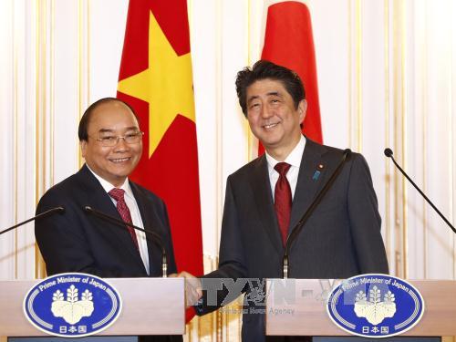 Thủ tướng Nguyễn Xuân Phúc hội đàm với Thủ tướng Nhật Bản Shinzo Abe