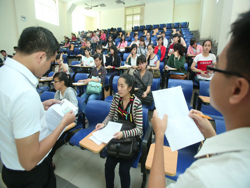 Hiếm trường đại học thi riêng