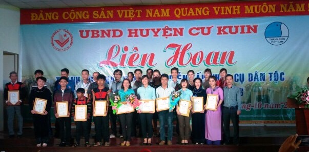 Liên hoan "Thanh niên hát dân ca và diễn tấu nhạc cụ dân tộc" huyện Cư Kuin