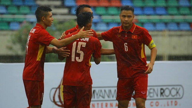 U- 18 VN thắng Brunei 8-1