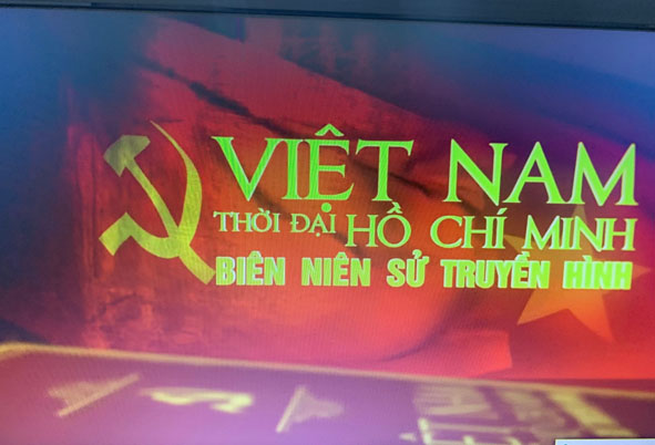 Phim tài liệu "Việt Nam thời đại Hồ Chí Minh - Biên niên sử truyền hình": Bồi đắp thêm tình yêu nước cho mỗi người dân Việt Nam