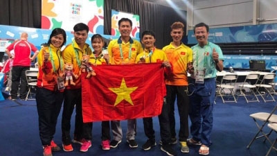 Cử tạ giành HCV đầu tiên cho Việt Nam tại Olympic trẻ 2018