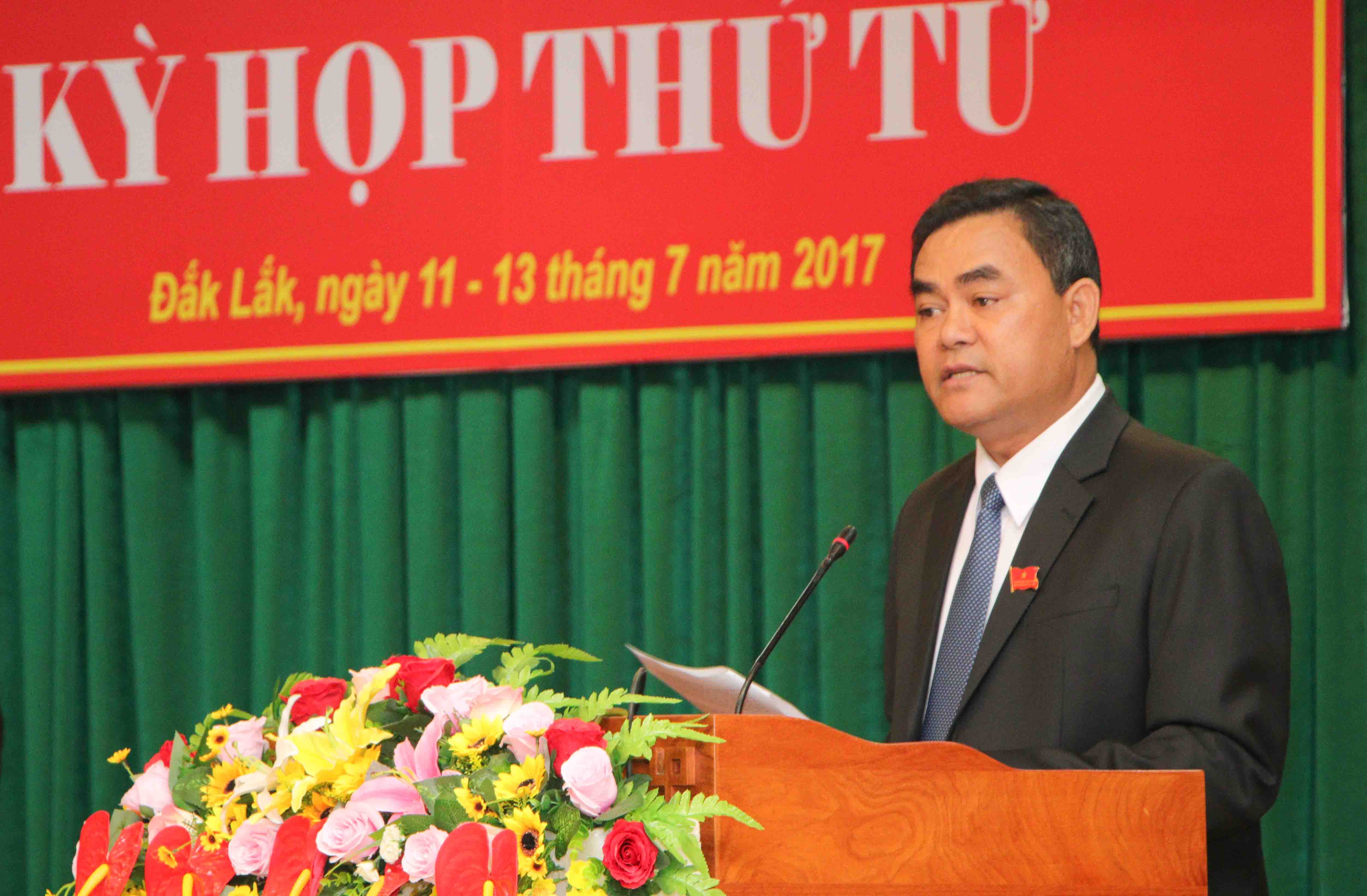 Khai mạc Kỳ họp thứ Tư HĐND tỉnh khóa IX, nhiệm kỳ 2016-2021