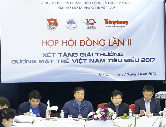 Công bố 10 Gương mặt trẻ Việt Nam tiêu biểu năm 2017 