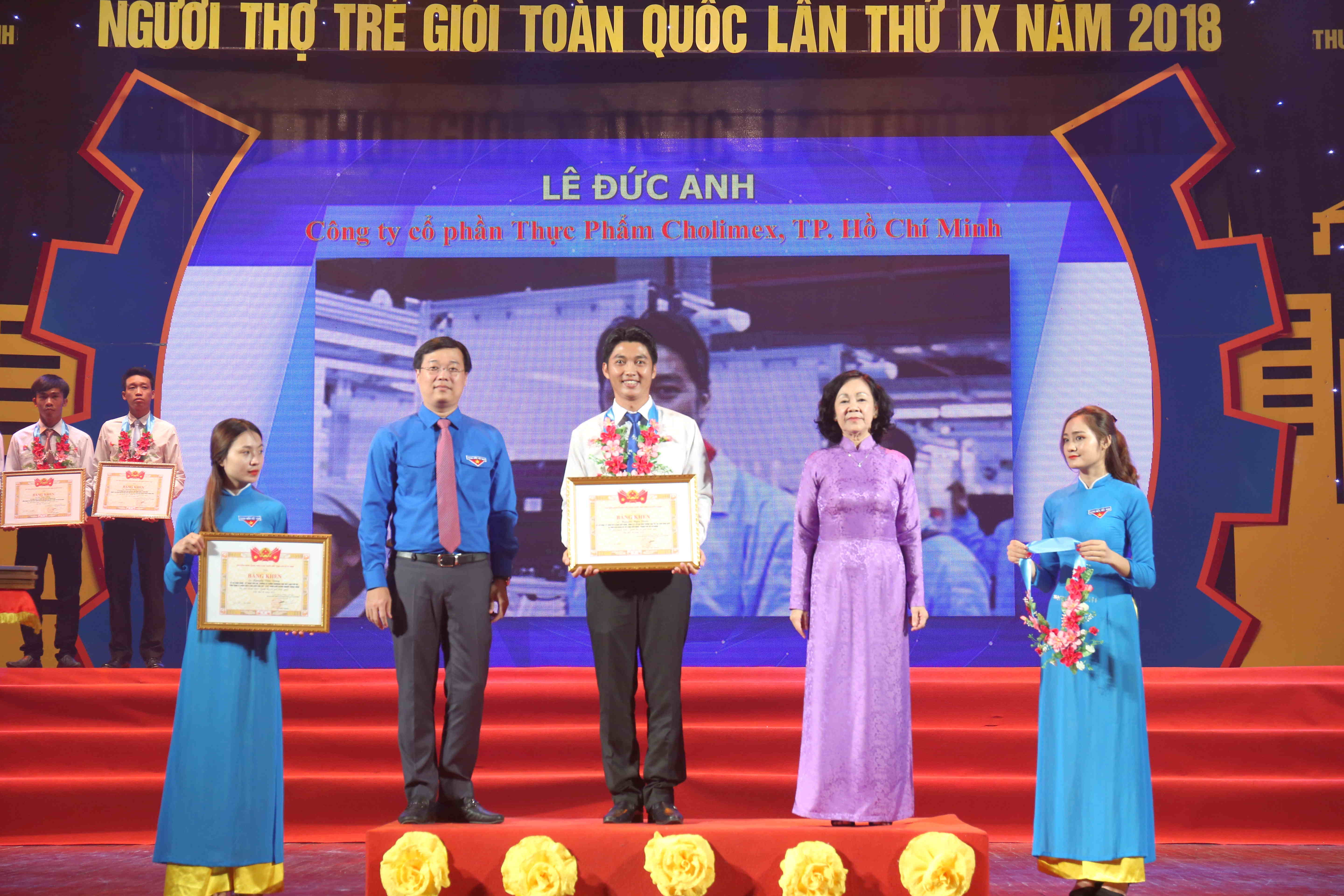 Vinh danh 65 Người thợ trẻ giỏi toàn quốc lần thứ IX 