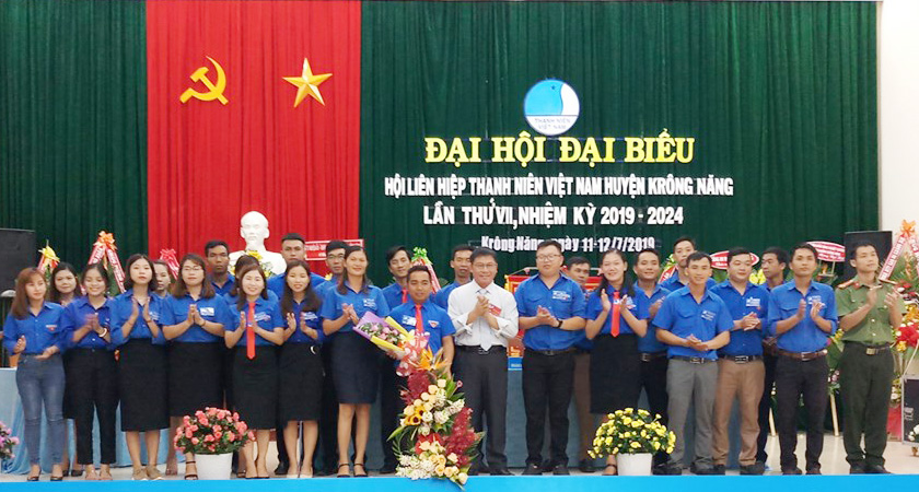 Đại hội đại biểu Hội LHTN Việt Nam huyện Krông Năng lần thứ VII, nhiệm kỳ 2019 - 2024