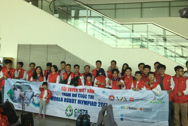 Việt Nam dự chung kết thế giới Robot Olympiad 2017