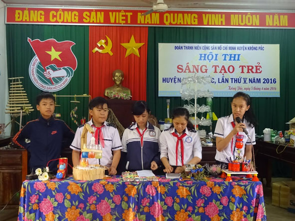 Ươm mầm tài năng từ cuộc thi "Sáng tạo trẻ"