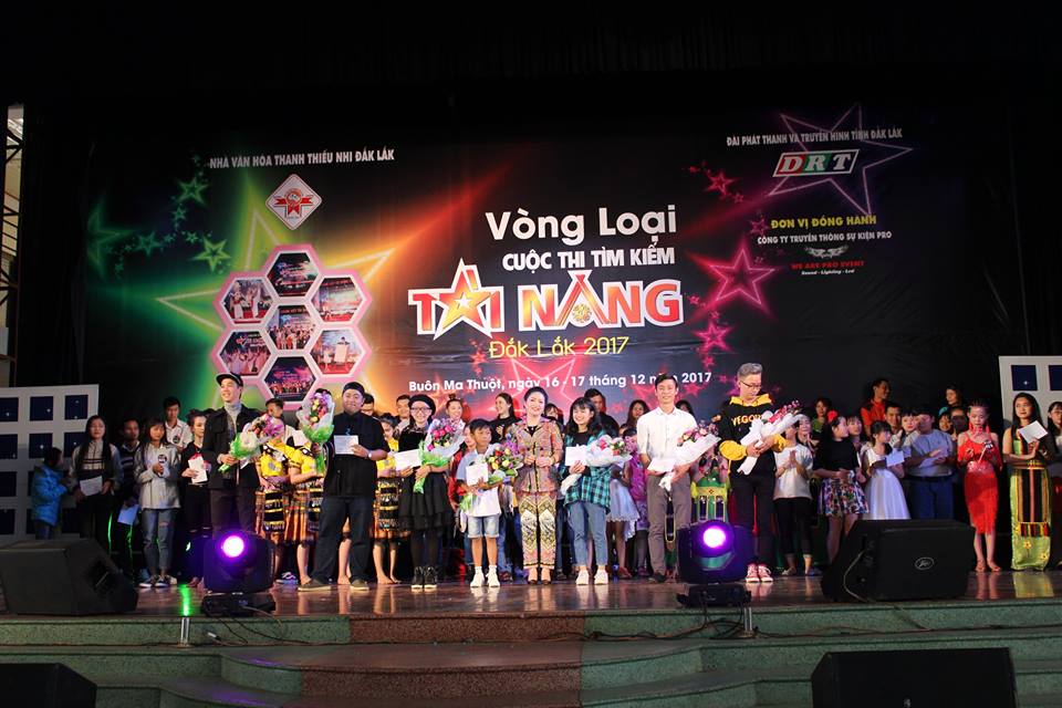 135 thí sinh tham dự vòng loại cuộc thi “Tìm kiếm tài năng” tỉnh Đắk Lắk năm 2017