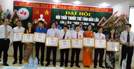  ĐẠI HỘI HỘI THẦY THUỐC TRẺ TỈNH ĐẮK LẮK LẦN THỨ II NHIỆM KỲ 2013-2018