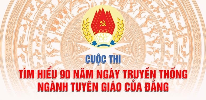 Từ 10h 23/3, bắt đầu tổ chức Cuộc thi tìm hiểu 90 năm truyền thống ngành Tuyên giáo trên mạng Vcnet