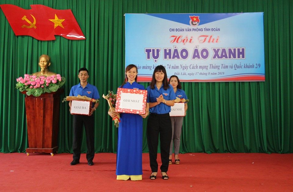 Sôi nổi Hội thi “Tự hào áo xanh”