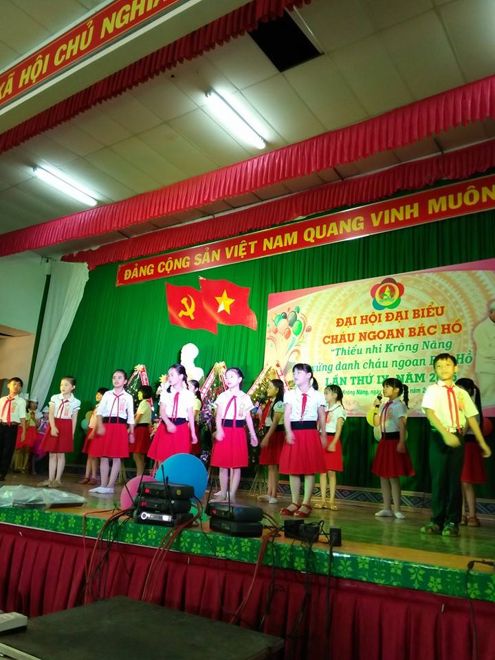 Đại hội Cháu ngoan Bác Hồ huyện Krông Năng lần thứ IX, năm 2015