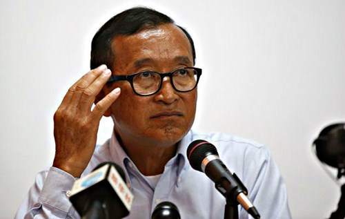 Ông Sam Rainsy thừa nhận gây rối vấn đề biên giới với Việt Nam