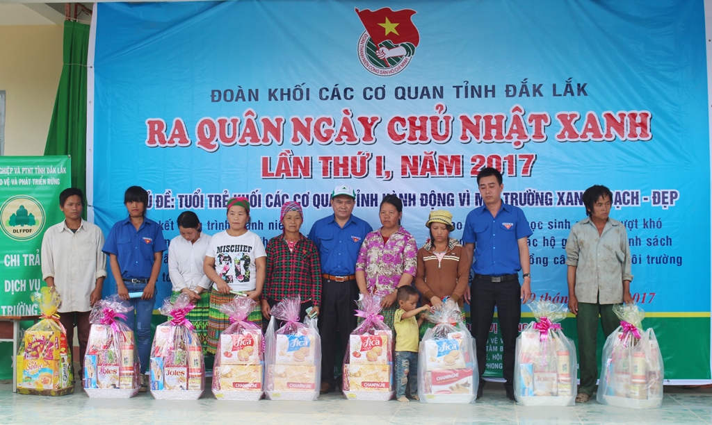 Ra quân Ngày Chủ nhật xanh lần thứ I năm 2017