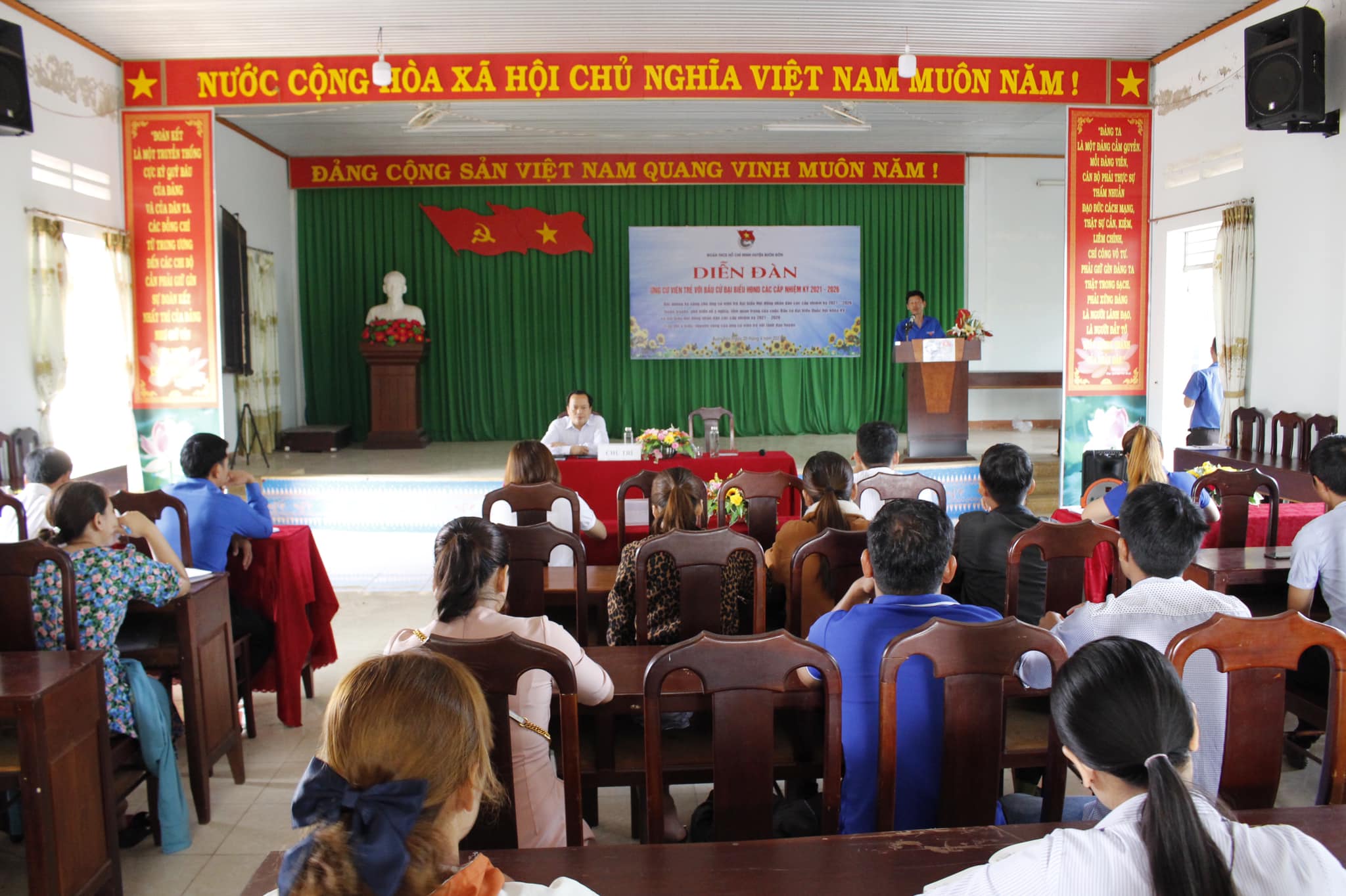 HUYỆN ĐOÀN BUÔN ĐÔN: TỔ CHỨC DIỄN ĐÀN “ỨNG CỬ VIÊN TRẺ VỚI BẦU CỬ ĐẠI BIỂU HĐND CÁC CẤP”