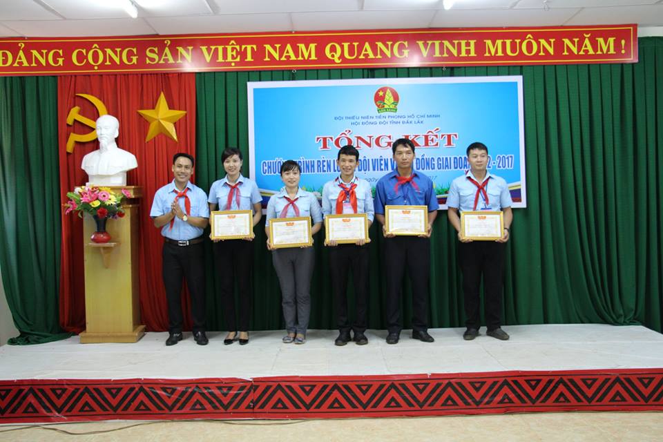 Tổng kết chương trình rèn luyện đội viên giai đoạn 2012 - 2017