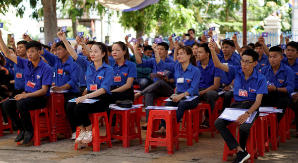 Ghi nhận từ đại hội Hội Liên hiệp thanh niên các cấp