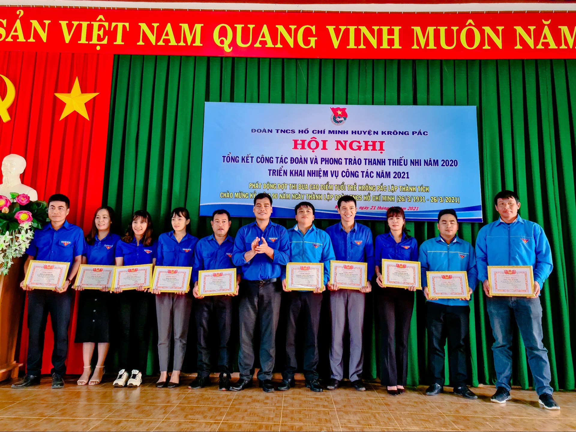  PHÁT HUY HIỆU QUẢ CÔNG TÁC ĐOÀN VÀ PHONG TRÀO THANH THIẾU NHI NĂM 2020