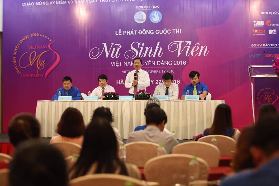 Phát động Cuộc thi "Nữ sinh viên Việt Nam duyên dáng 2016"