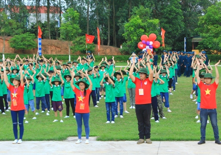 122 học viên tham dự "Học kỳ trong quân đội năm 2015"