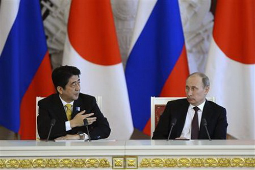 Ông Abe hủy kế hoạch tiếp đón ông Putin tại Nhật