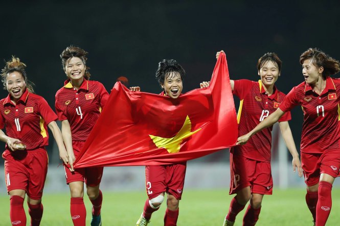 Vượt mặt Thái Lan, nữ VN vô địch SEA Games 29