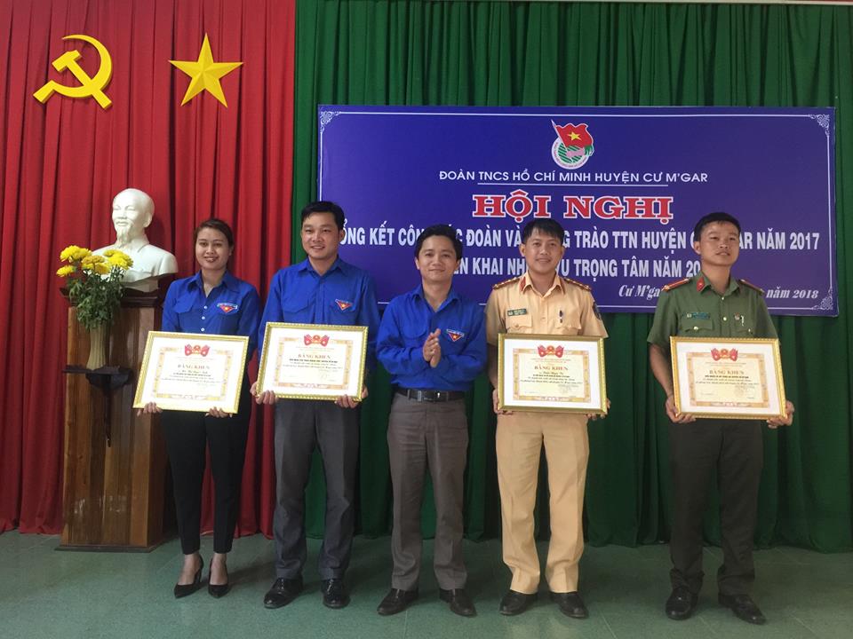 Huyện Cư M’gar: Tổng kết công tác Đoàn và phong trào thanh thiếu nhi năm 2017