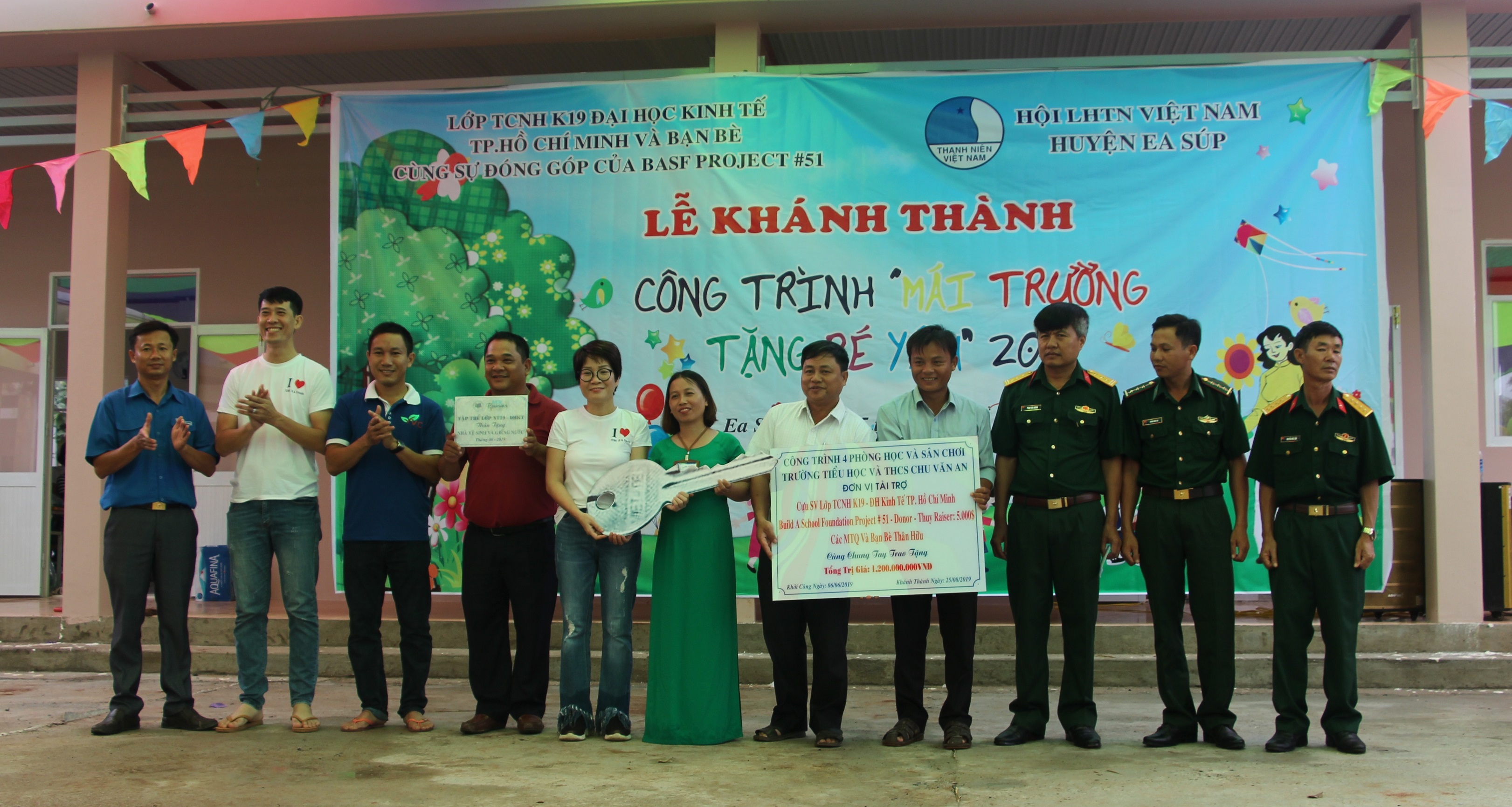 Khánh thành "Mái trường tặng bé yêu 2019" tại huyện Ea Súp