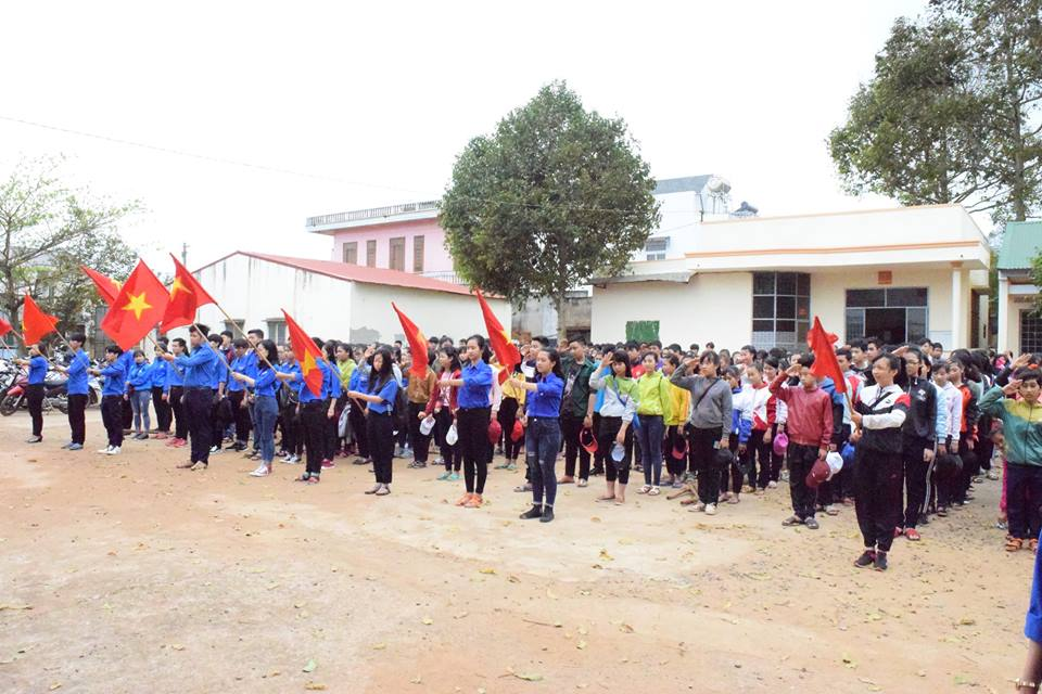 Huyện đoàn Krông Pắk: Tổ chức Lễ khởi động Tháng thanh niên năm 2017