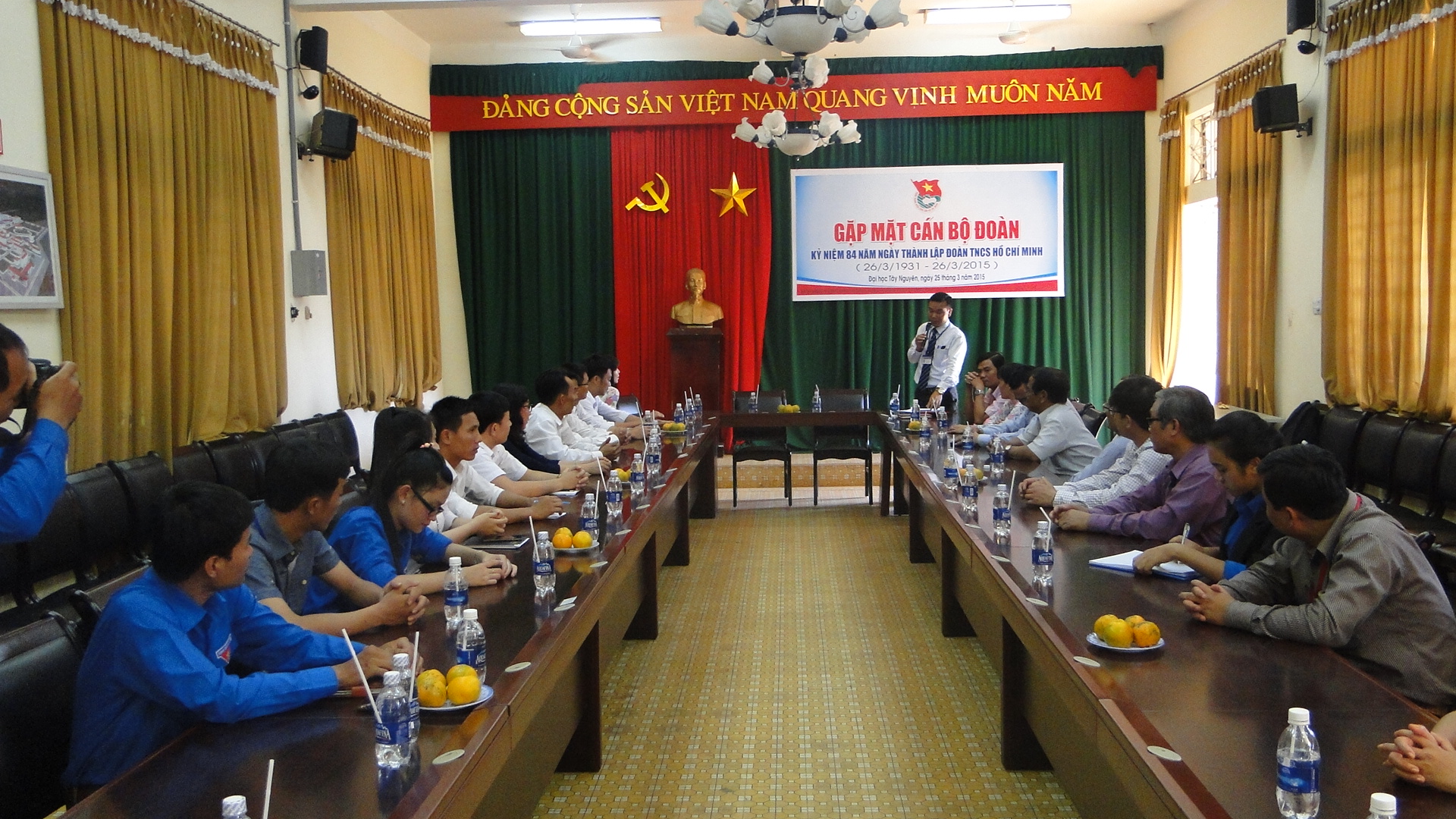 Gặp mặt cán bộ Đoàn nhân kỷ niệm 84 năm ngày thành lập Đoàn TNCS Hồ Chí Minh (26/03/1931 – 26/03/2015)