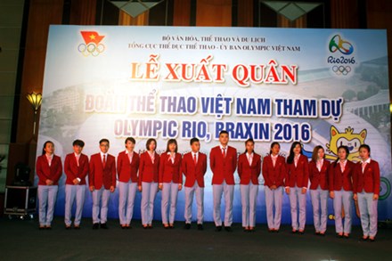 Thể thao Việt Nam lên đường dự Olympic