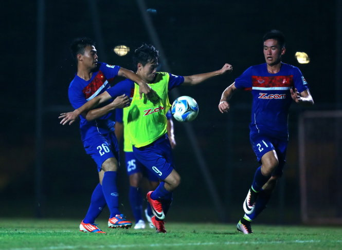 Tuyển U-22 VN sẵn sàng cho trận gặp Các ngôi sao K-League