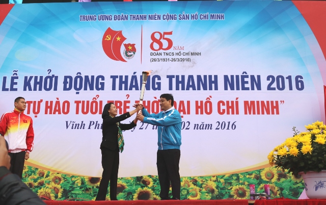 Khởi động Tháng Thanh niên 2016 với chủ đề “Tự hào tuổi trẻ thời đại Hồ Chí Minh”