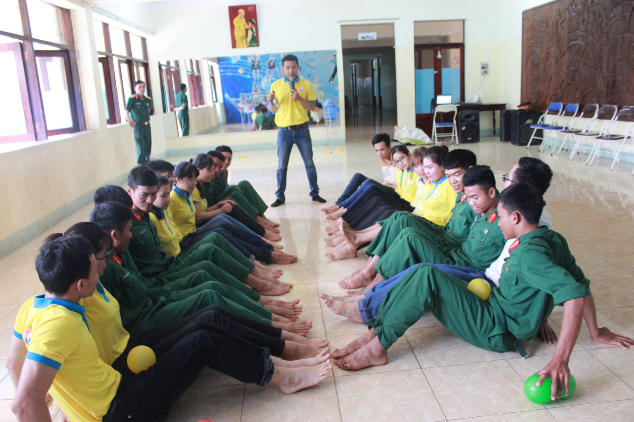 Tập huấn cho cán bộ khung và điều phối viên tham gia chương trình “Học kỳ trong quân đội” năm 2017