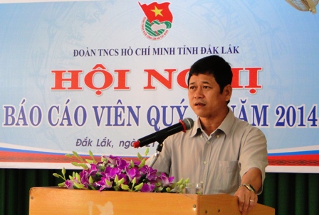  HỘI NGHỊ BÁO CÁO VIÊN TỈNH ĐOÀN QUÝ I NĂM 2014