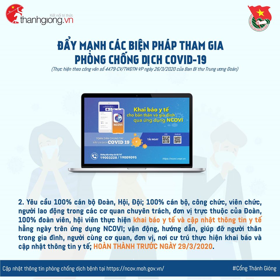 Bảng số liệu cập nhật khai báo y tế qua ứng dụng NCOVI trên địa bàn tỉnh Đắk Lắk