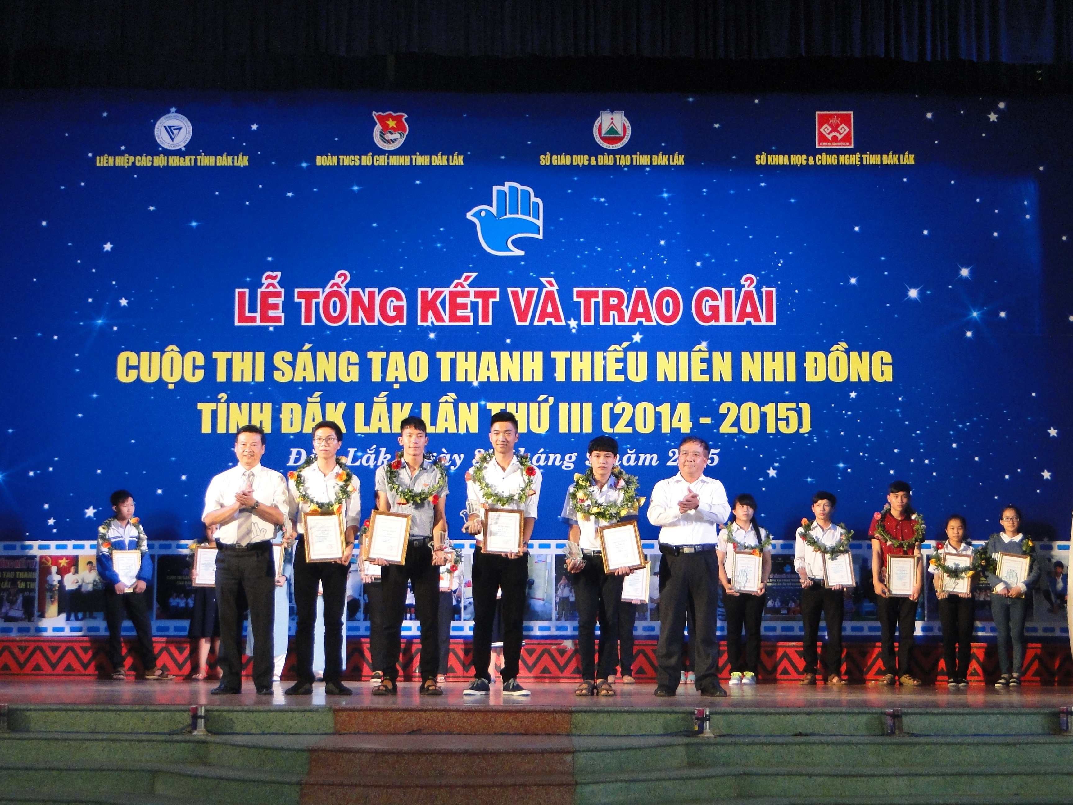 Lễ tổng kết cuộc thi sáng tạo thanh thiếu niên nhi đồng tỉnh Đắk Lắk lần thứ III (2014 – 2015)